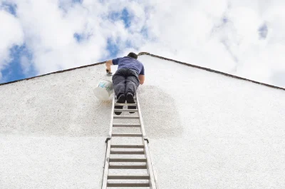 Peinture extérieure à Montjoyer — façades et ravalement